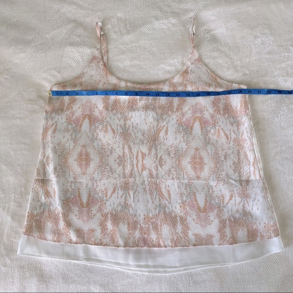 Light Pink Subtle Snakeskin Blouse - Picture 5 of 10